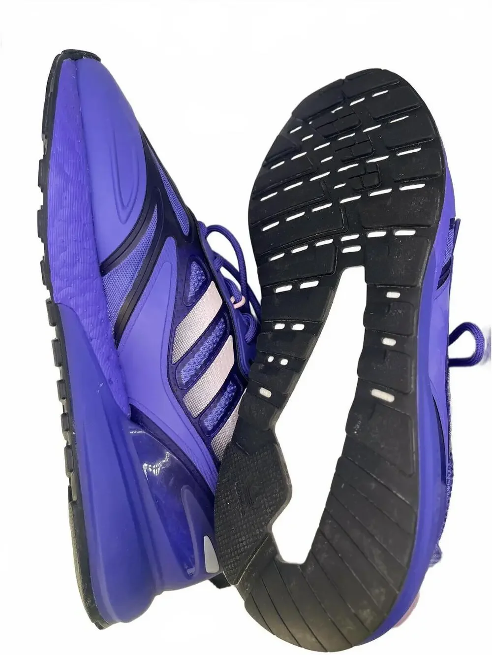 adidas 7.5 Running Shoes ZX 2K Boost 2.0 W Purple Women's US Size 7.5 Excellent